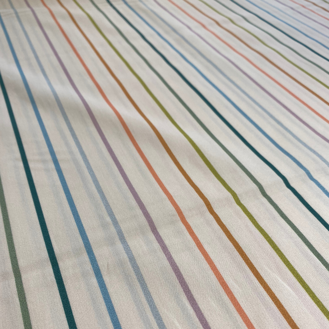 Tiny Stripe Pearl | Slow Summer by Suzy Quilts | Cotton