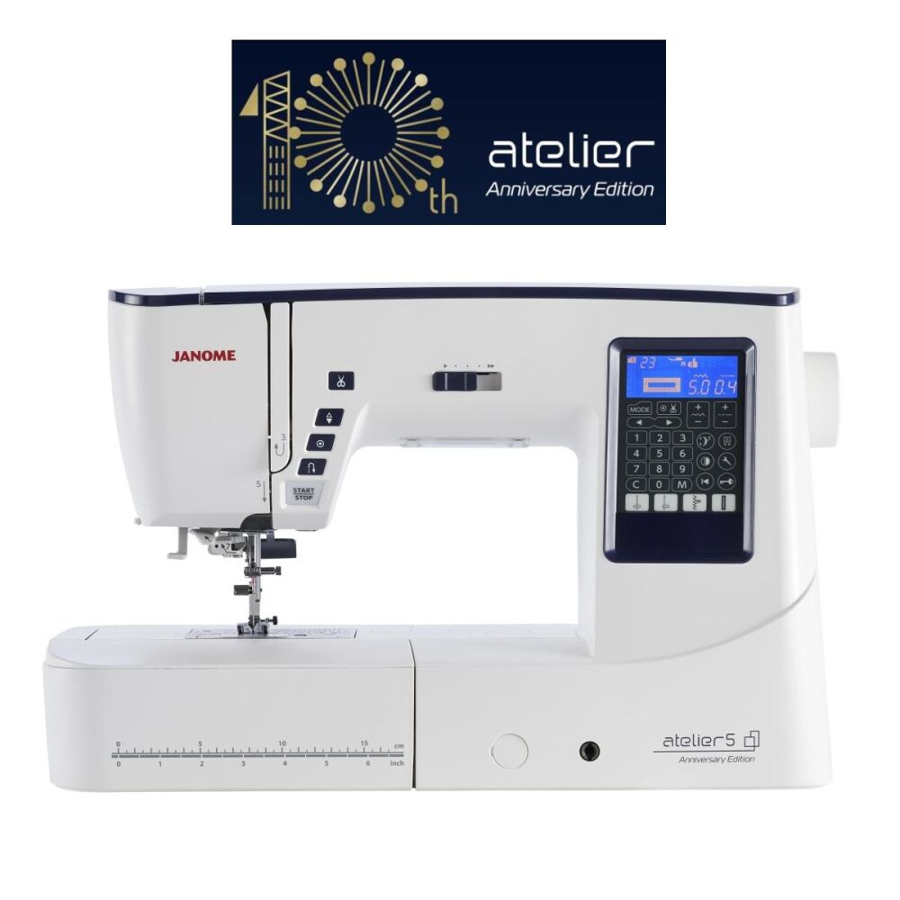 Janome Atelier 5 Anniversary Edition