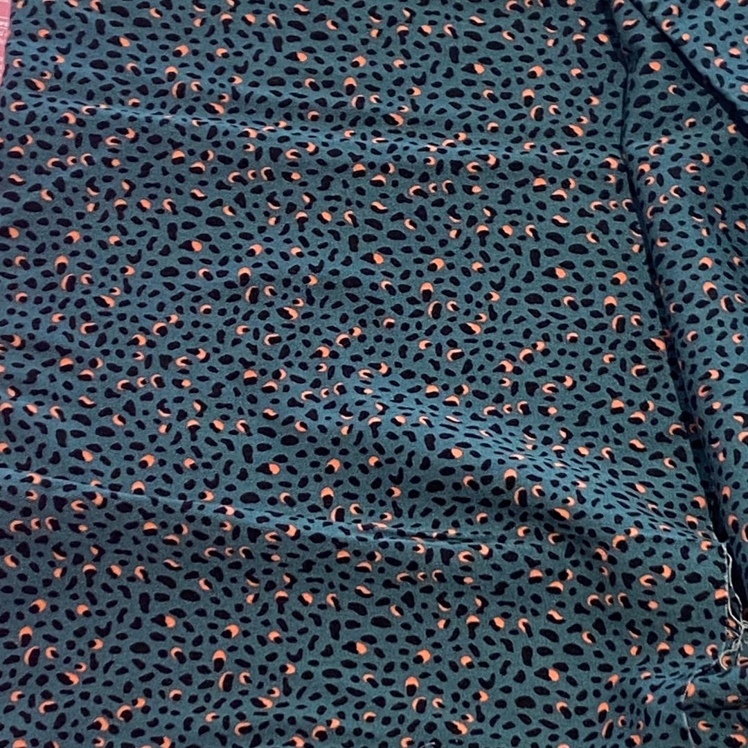 Small Leo Stretch Viscose | 1.1m Remnant