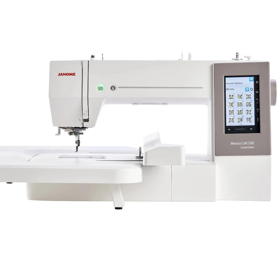 Janome MC550E | Embroidery Machine | PLUS FREE ARTISTIC JR EMBROIDERY SOFTWARE USUALLY £379