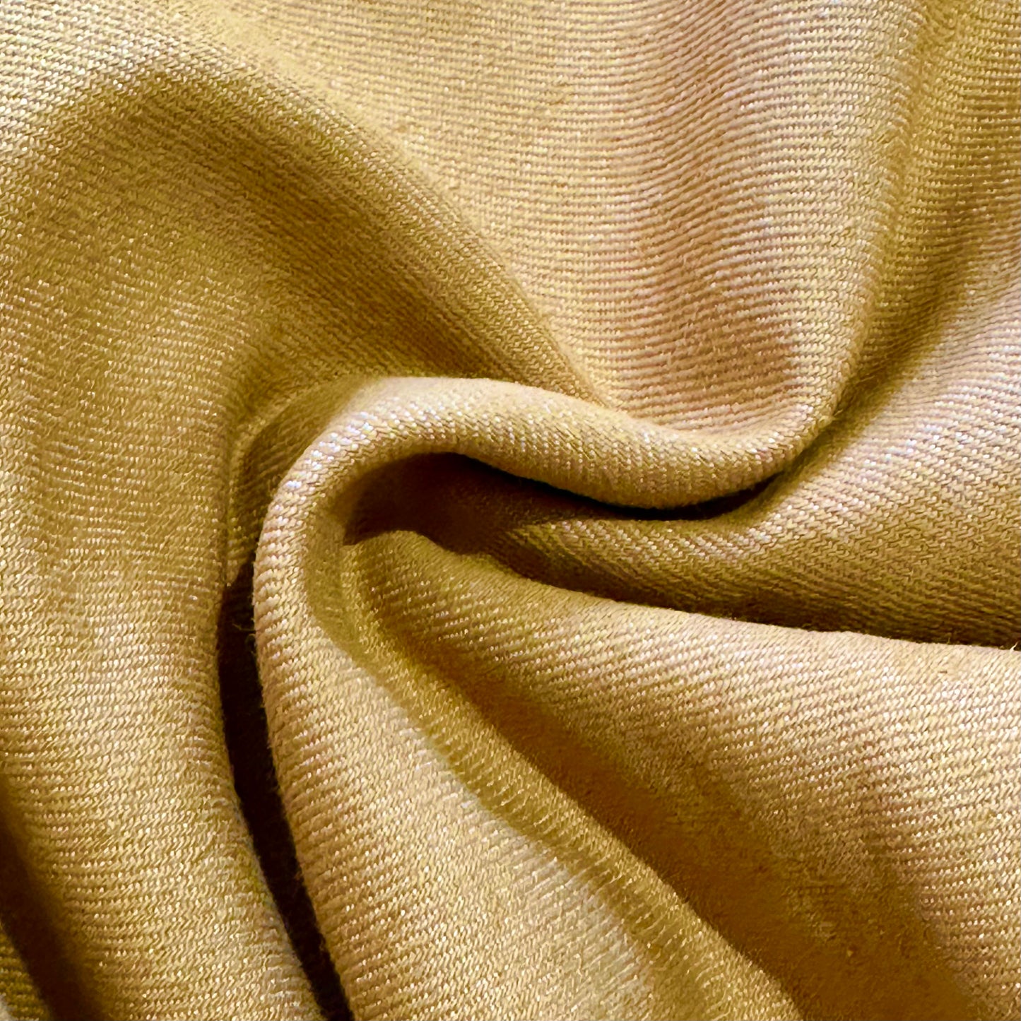 Stretch Denim Twill | Mustard