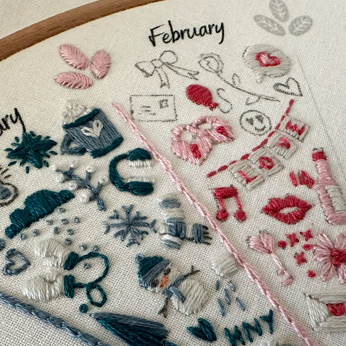 2026 Embroidery Journal Kit | PDF | Print