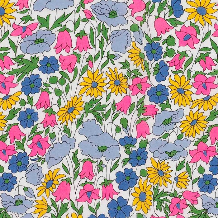 Poppy & Daisy Neon | Tana Lawn™