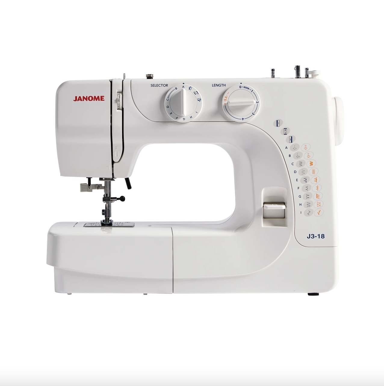 Janome J3-18 Sewing Machine | Easy Beginner Machine UK – Sew Confident ...