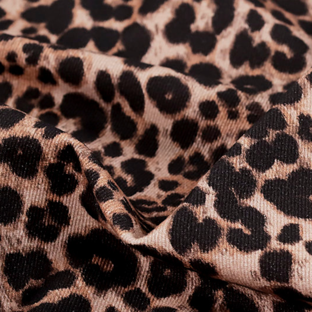 Ace Animal Print | Denim