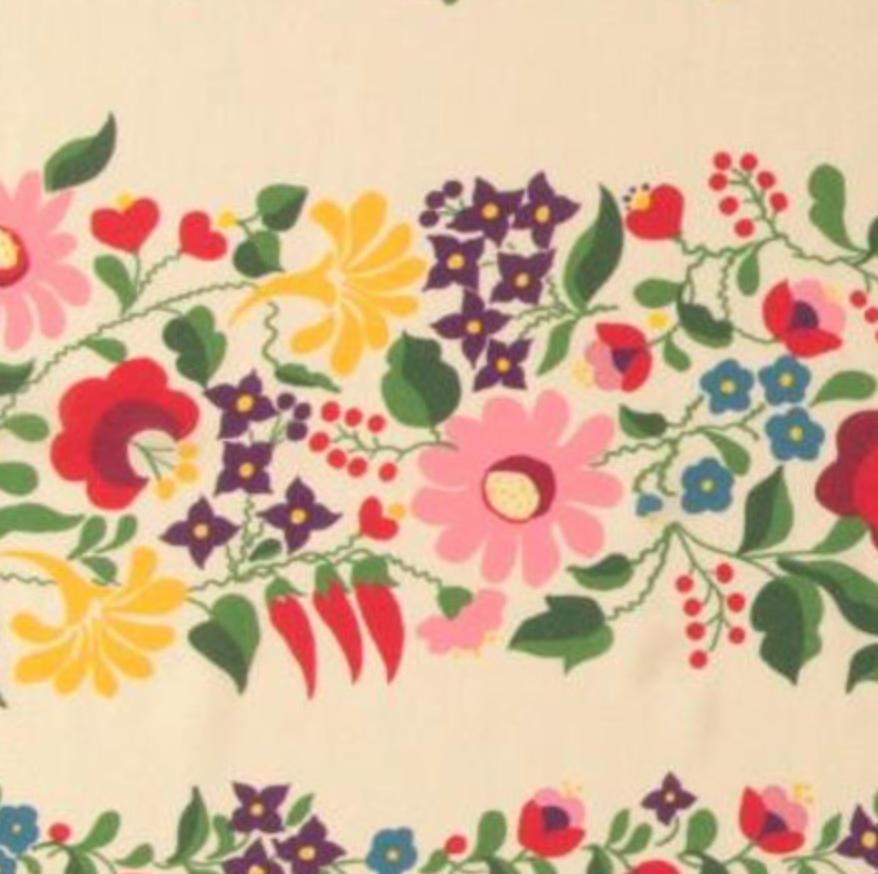 Joni Floral Stripe | Fabric Godmother 70cm Remnant