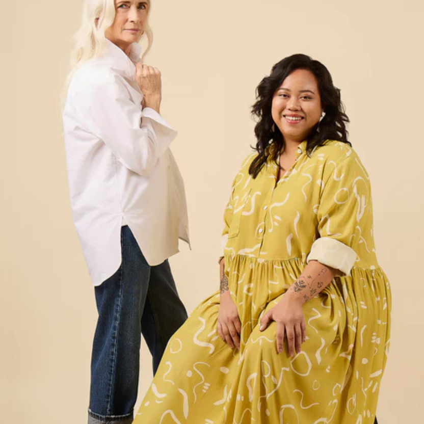 Jenna Shirt & Dress Size XXS - 4X | Paper Pattern