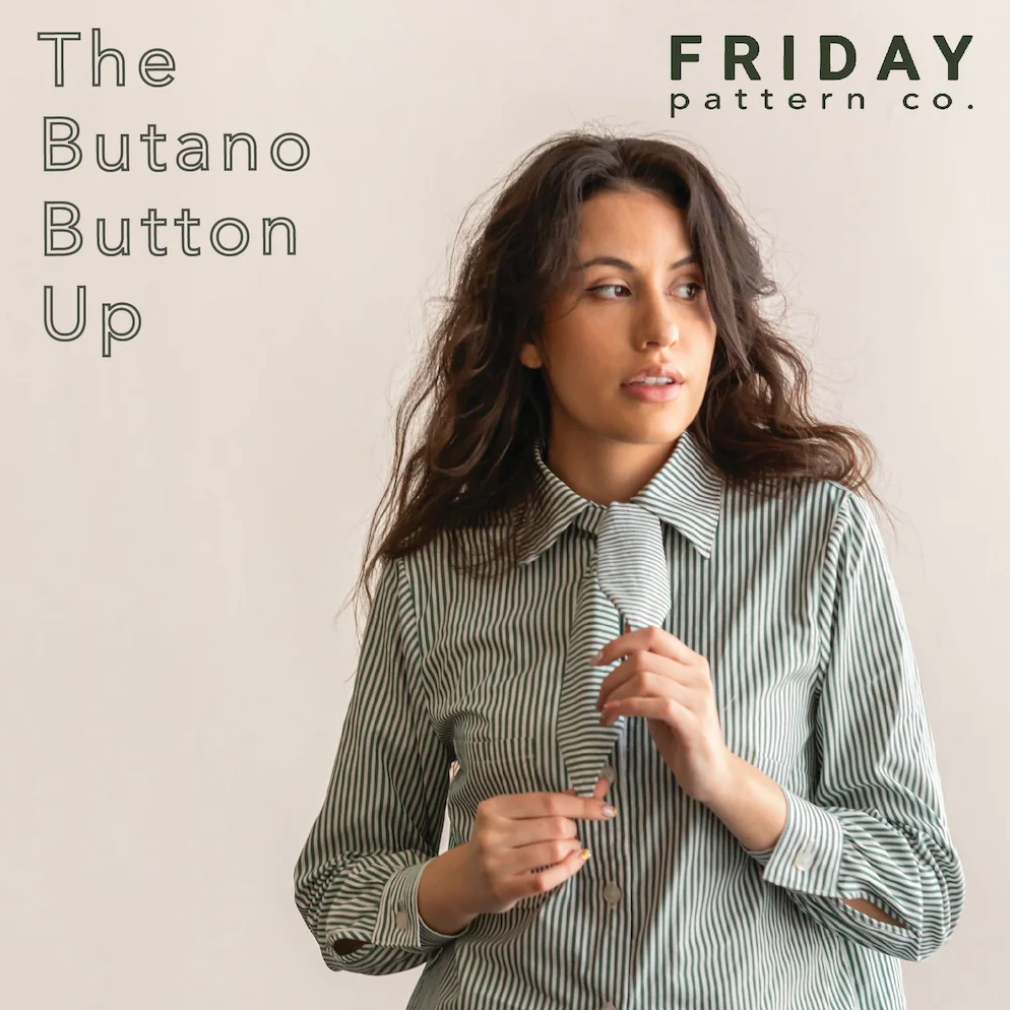 Butano Button Up Size XS-7X | Paper Pattern