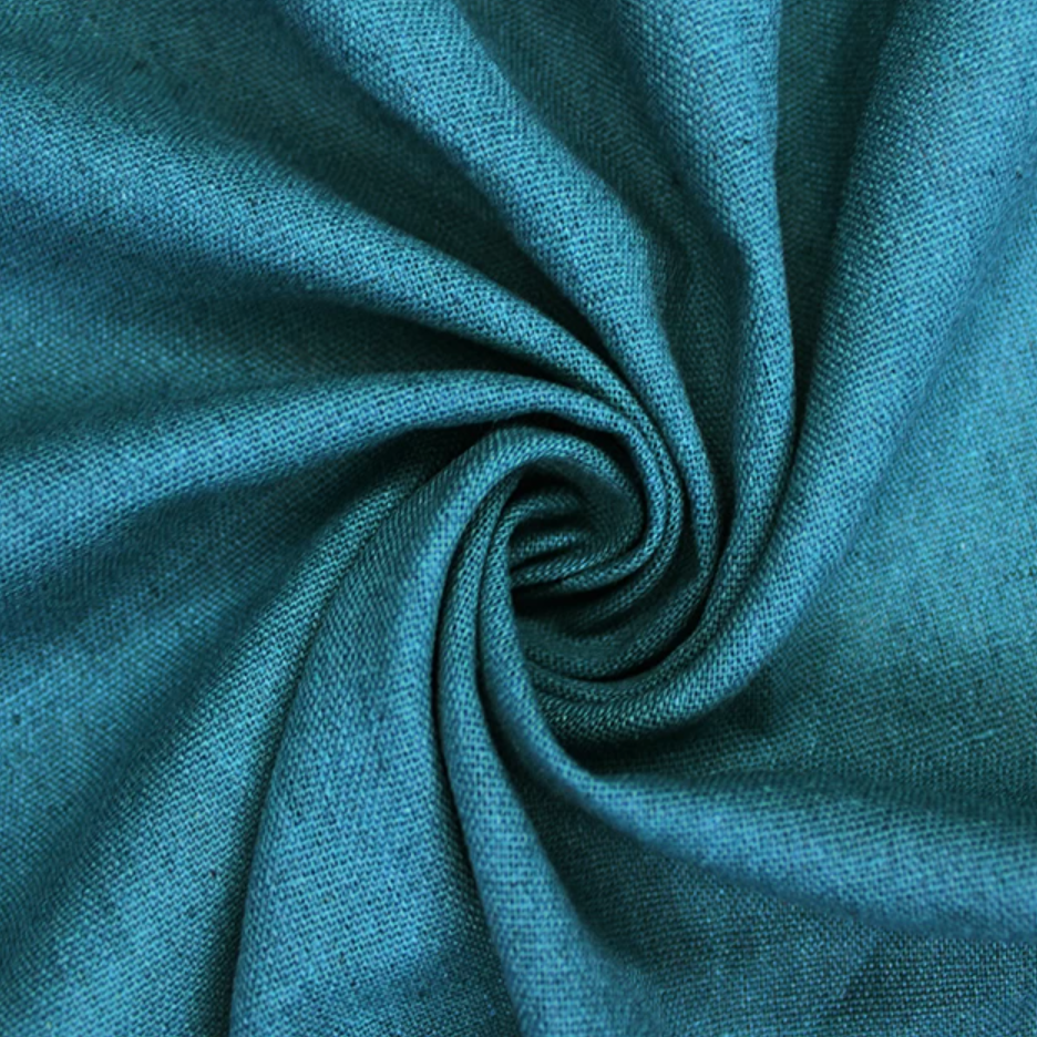 Linen Mix | Teal 2.3m Remnant
