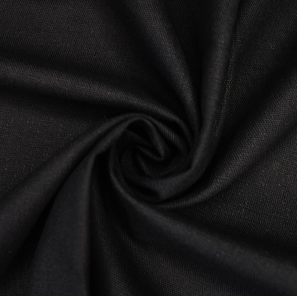 Linen Mix | Black