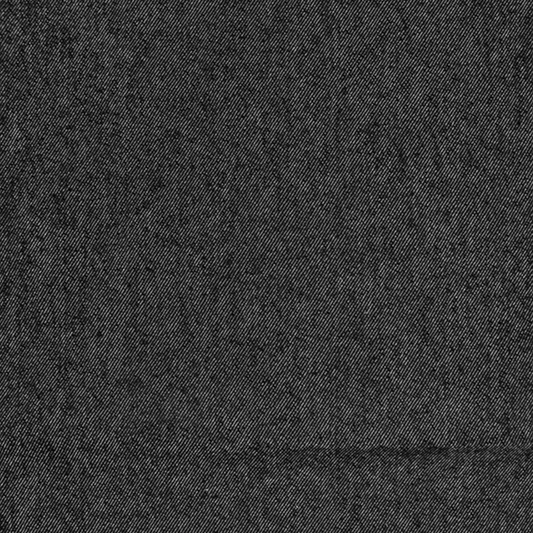 Plain Washed Stretch Denim | Black