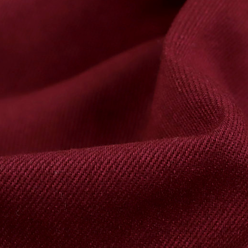 Cole 9oz Denim | Burgundy