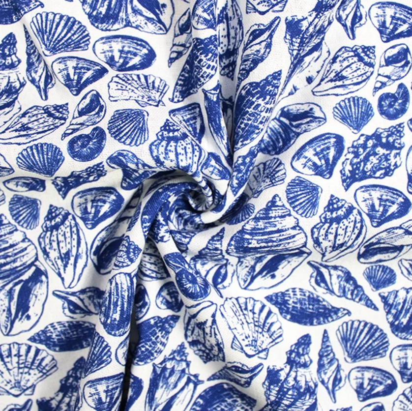 Seashells | Viscose Linen Mix