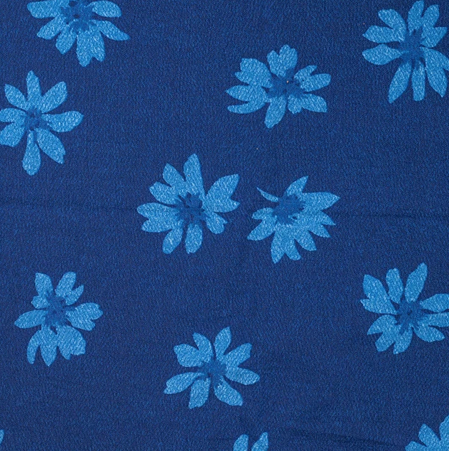 Blue flowers | Viscose