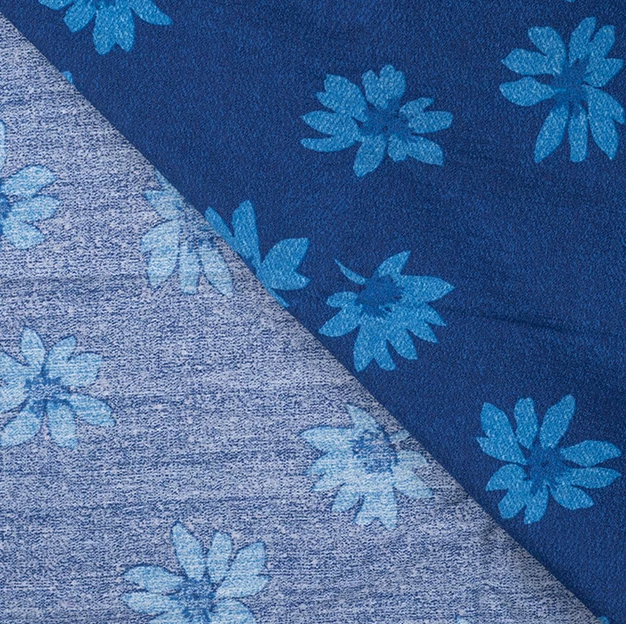 Blue flowers | Viscose