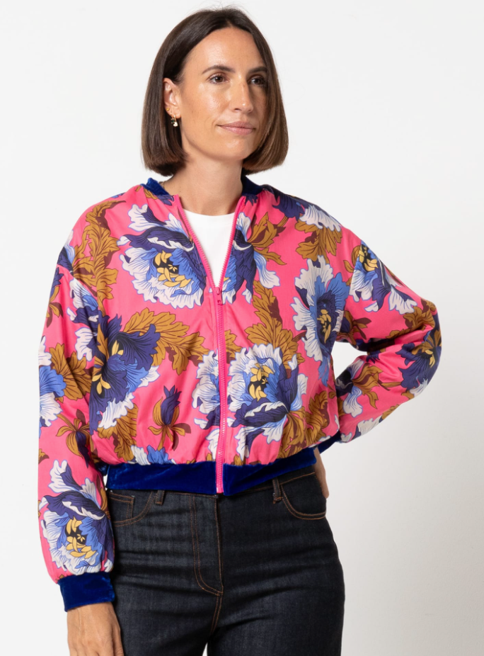 Sid Bomber Jacket (2 sizes) | Paper Pattern