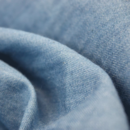 Plain Washed Chambray | Light