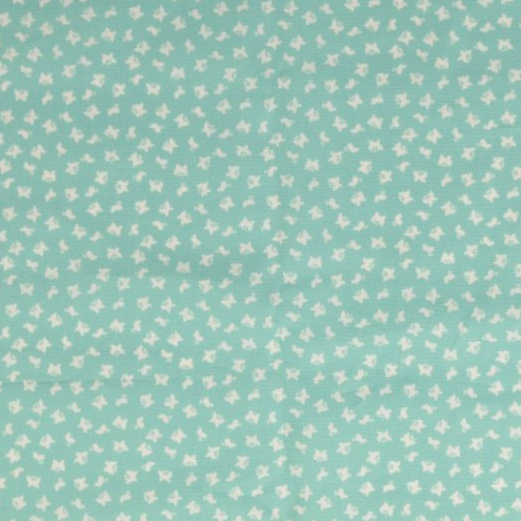Ditsy Butterfly Dusky Mint | Cotton Poplin 1.8m Remnant