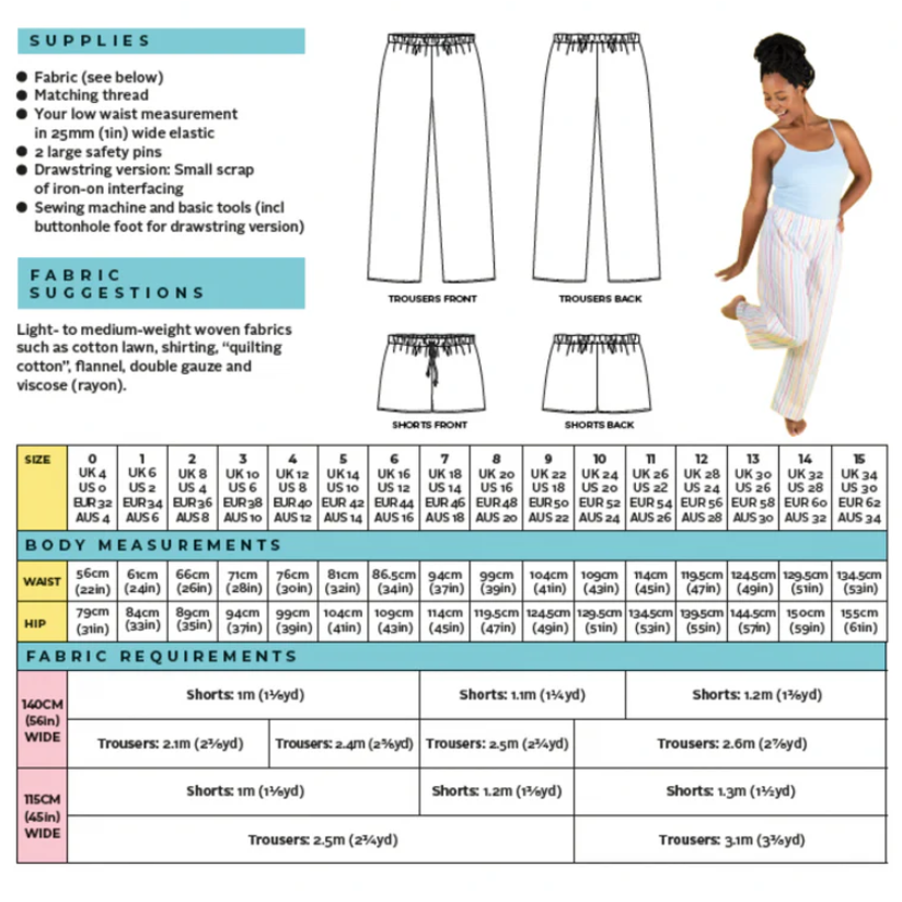 Jaimie Size 6-34 | Paper Pattern