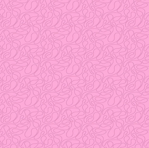Swirly Lines in Pink | Cotton