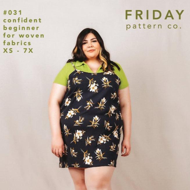 Saltwater Slip Dress Size XS-7X | Paper Pattern