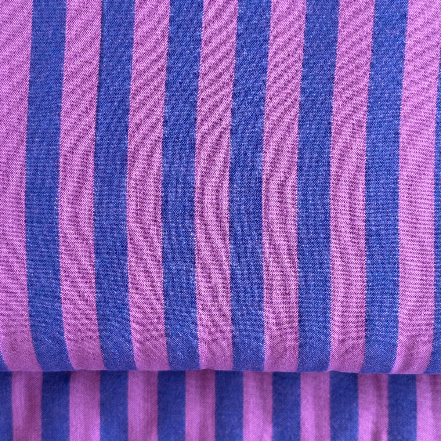 Purple Stripes | Yarn Dyed 100% Cotton
