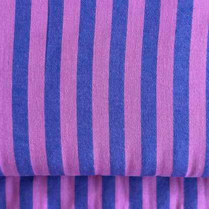 Purple Stripes | Yarn Dyed 100% Cotton