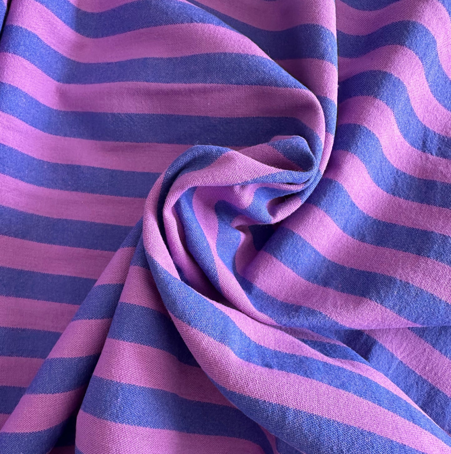 Purple Stripes | Yarn Dyed 100% Cotton