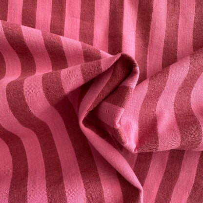 Pink Stripes | Yarn Dyed 100% Cotton