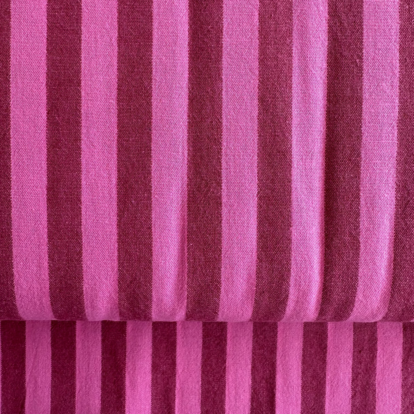 Pink Stripes | Yarn Dyed 100% Cotton