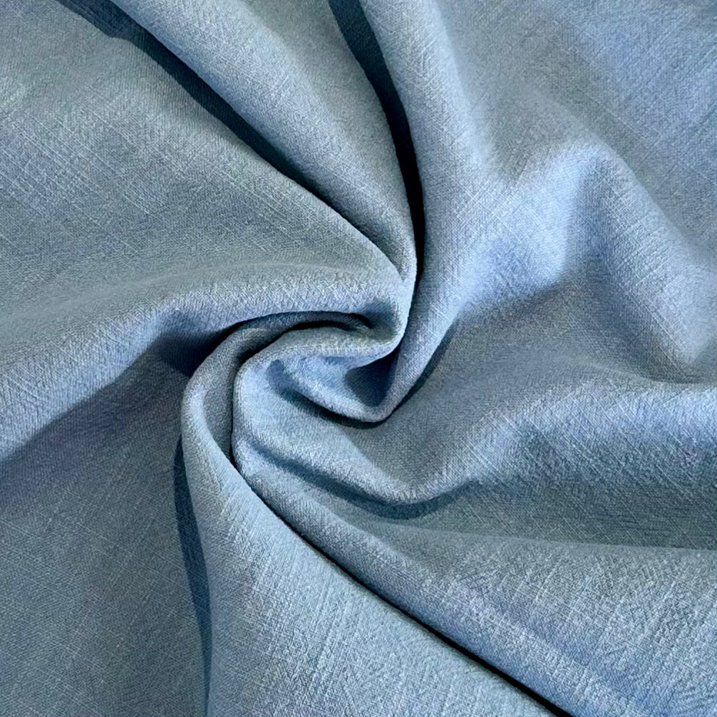 Stonewashed Ramie | Light Blue