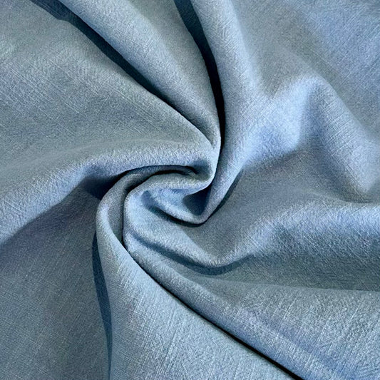 Stonewashed Ramie | Light Blue