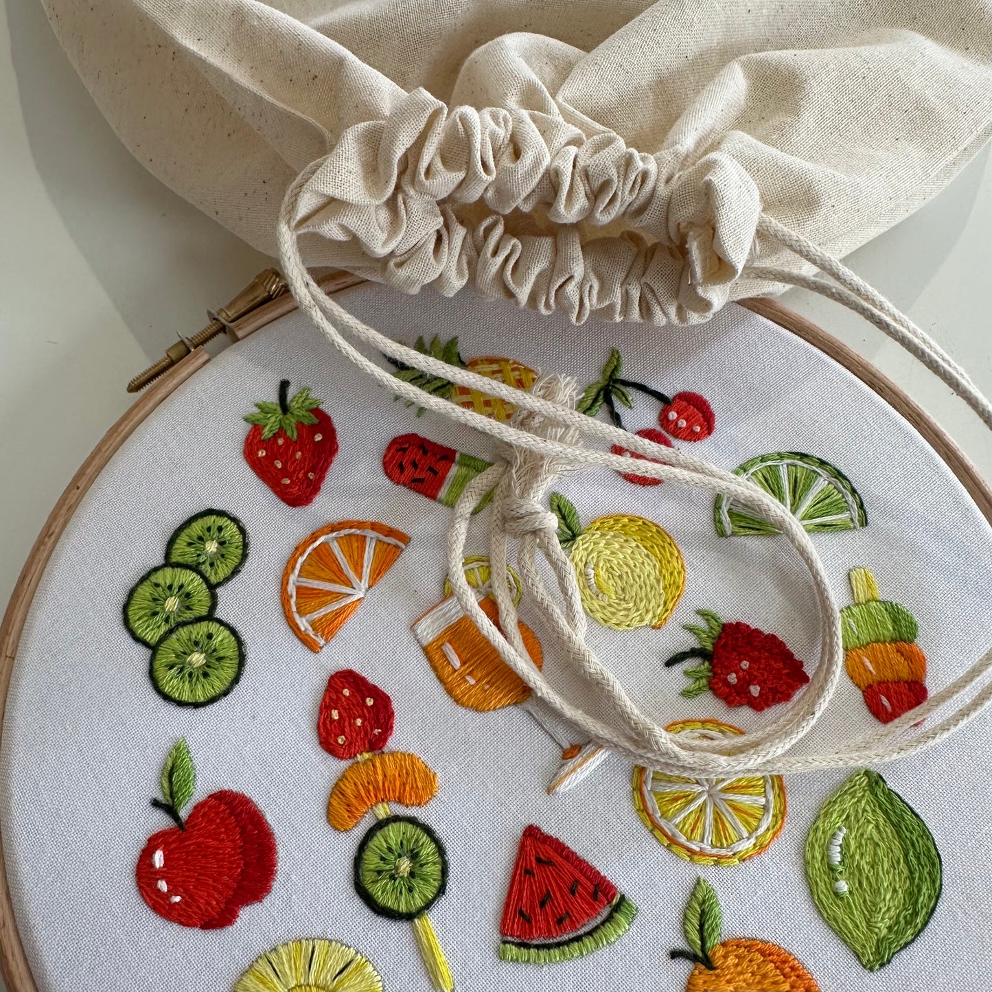 Summer Sampler Embroidery Kit