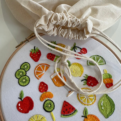Summer Sampler Embroidery Kit