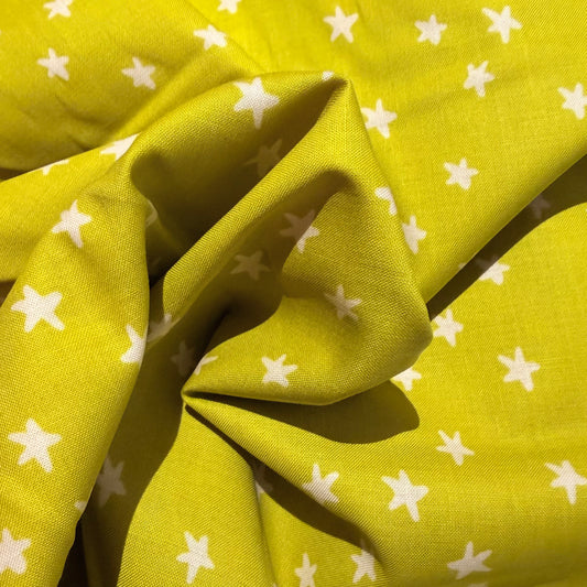 Starry in Pistachio by Alexia Marcelle Abegg | Cotton