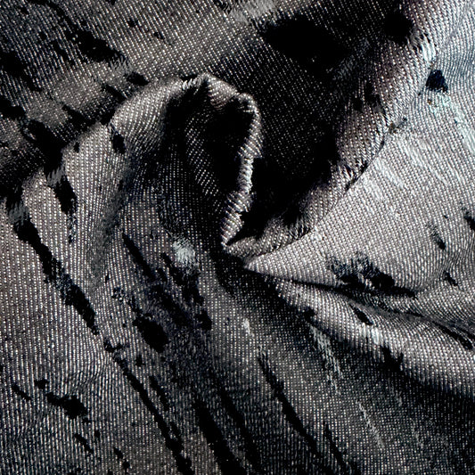 Denim Jacquard | Black