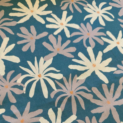 Woodland Daisy Blue/Pink | Cotton