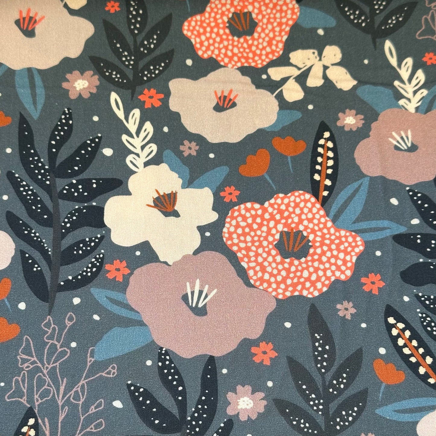 Woodland Flower Spot | Cotton