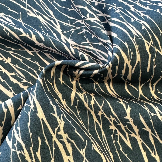 Woodland Twigs in Blue/Pink | Cotton