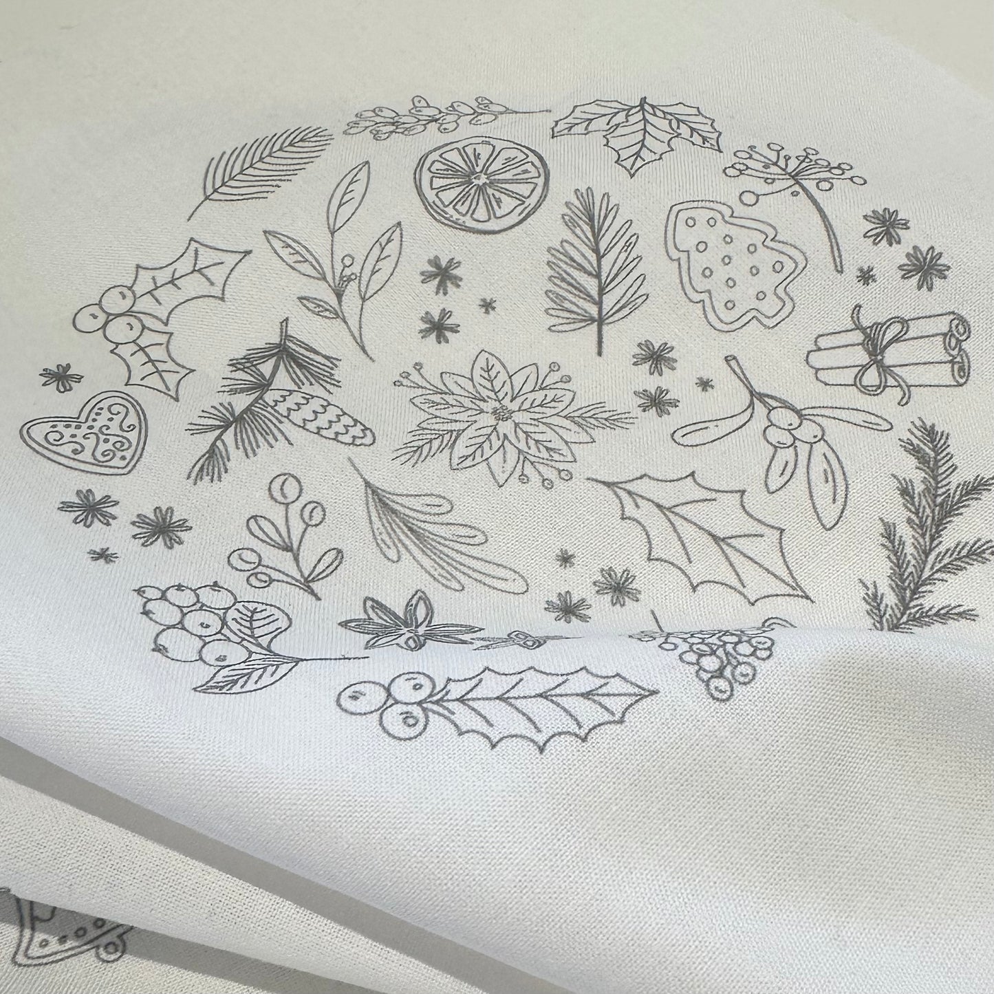 Stitching Through The Season Embroidery Kit