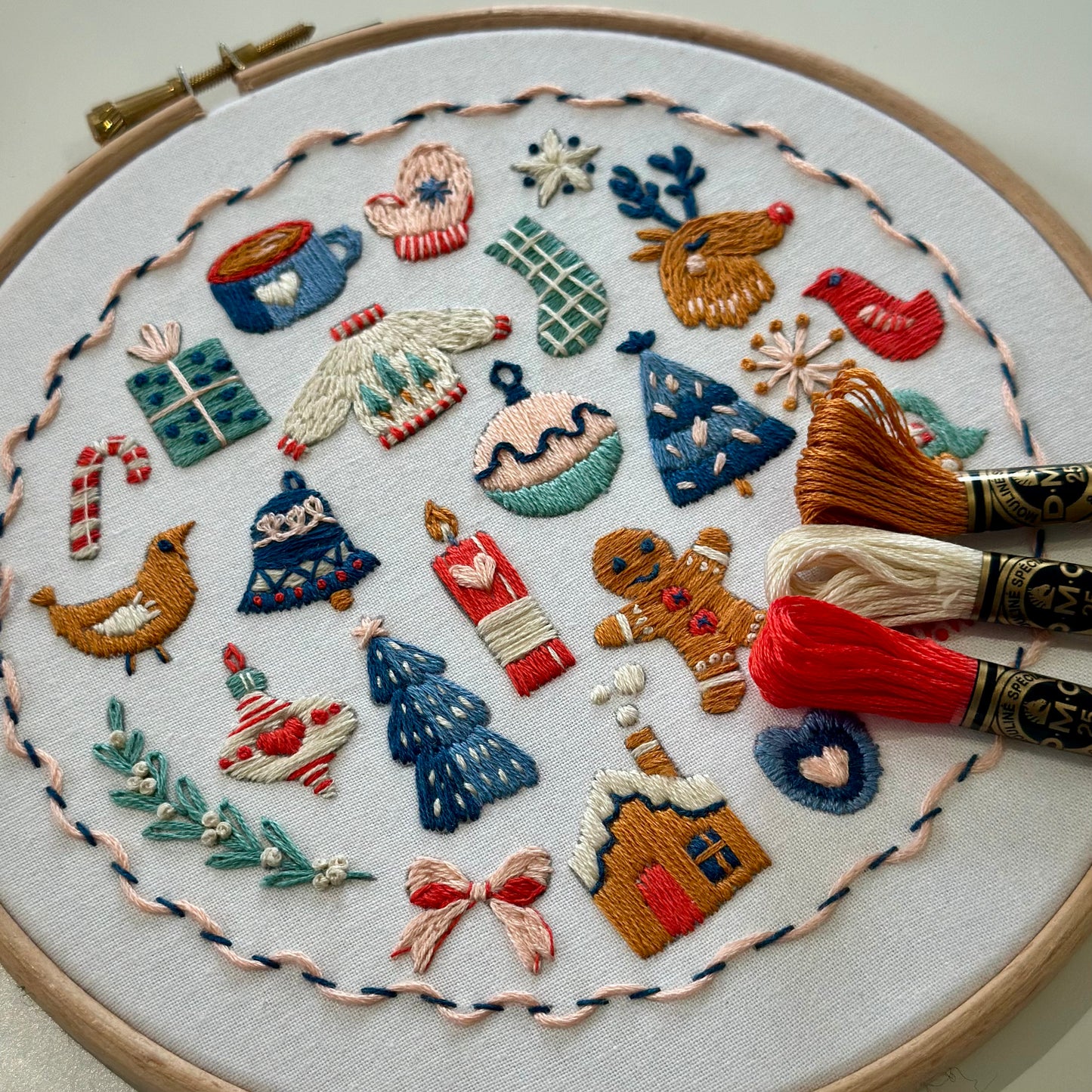 24 Days of Stitching Embroidery Kit