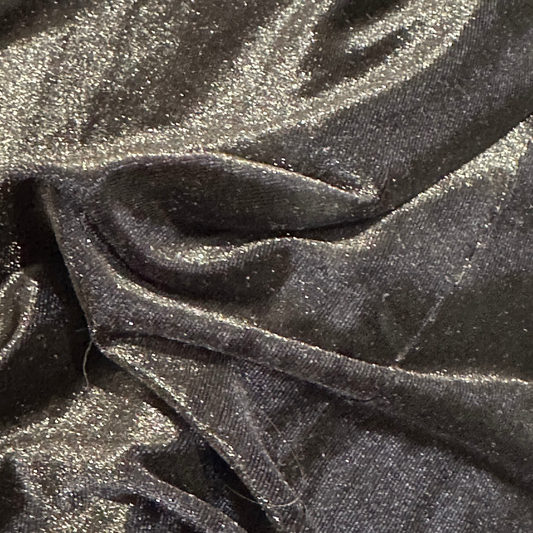 Stretch Velvet - Black