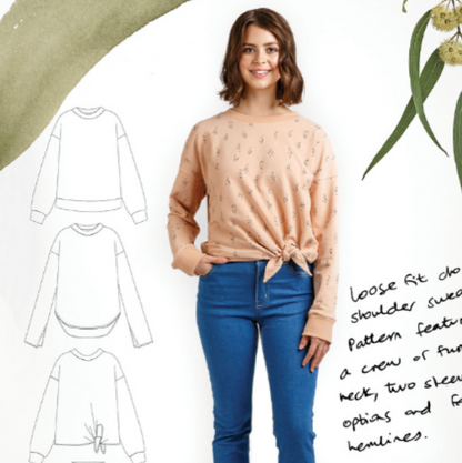 Jarrah Sweater Set Size 0-20 | Paper Pattern