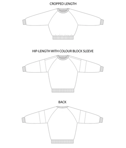Drew Sweatshirt Size 6-34 | Paper Pattern