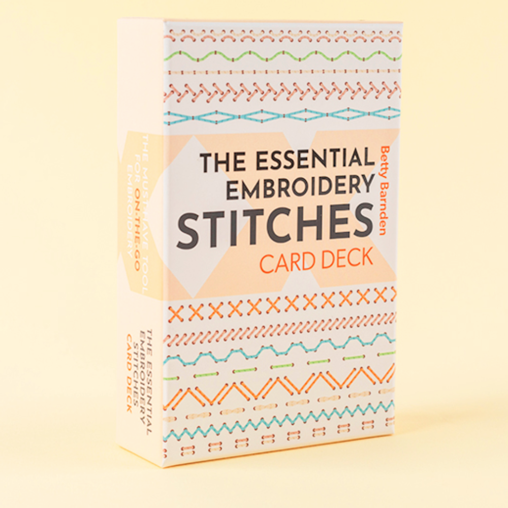 Essential Embroidery Stitches Card Deck | Betty Barnden