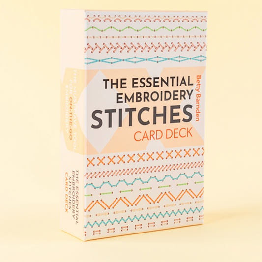 Essential Embroidery Stitches Card Deck | Betty Barnden