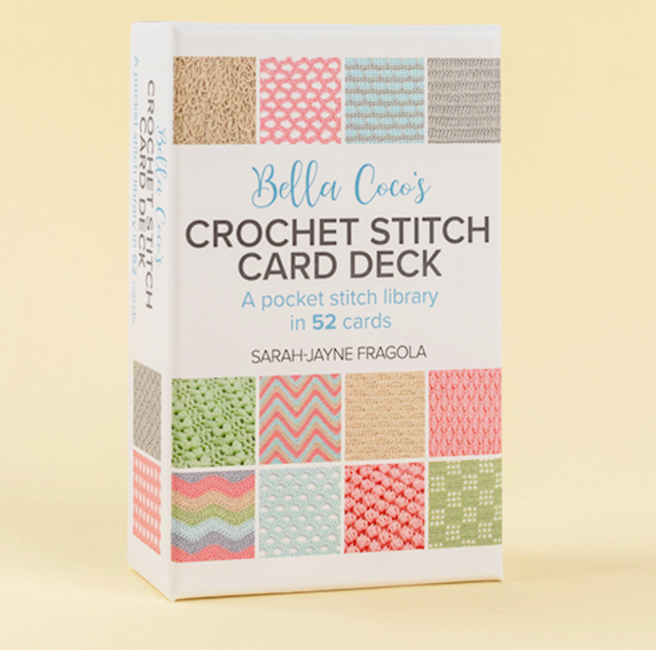 Bella Coco's Crochet Stitch Card Deck | Sarah-Jayne Fragola