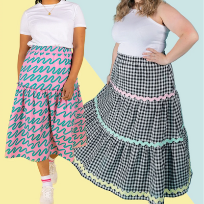 Luella Skirt Size 6-34 | Paper Pattern