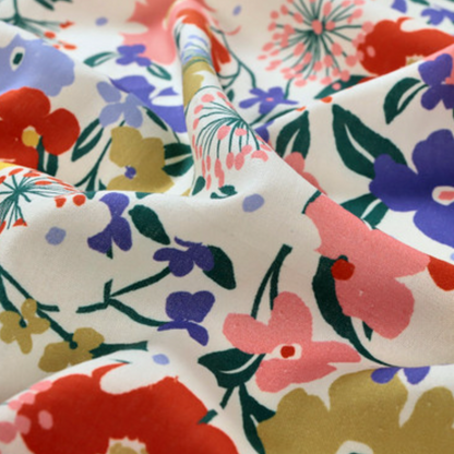 Valerie Viscose & Linen | Ivory 95cm Remnant