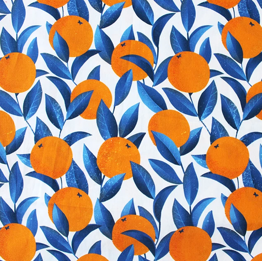 Little Johnny Viney Orange | Digital Cotton